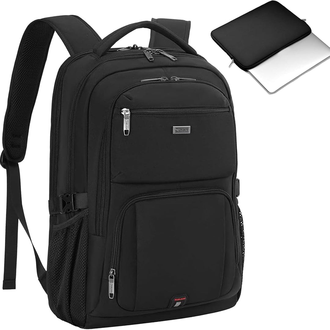 DUSLANG Mochila para laptop de 17 pulgadas para viajes, resistente...