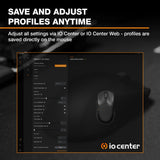 be quiet! Dark Perk Sym - Mouse para juegos de PC, 1.94 oz, ligero,...