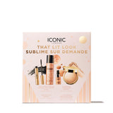 ICONIC LONDON Makeup Set for Natural Glow and Radiant Highlight, Pe...