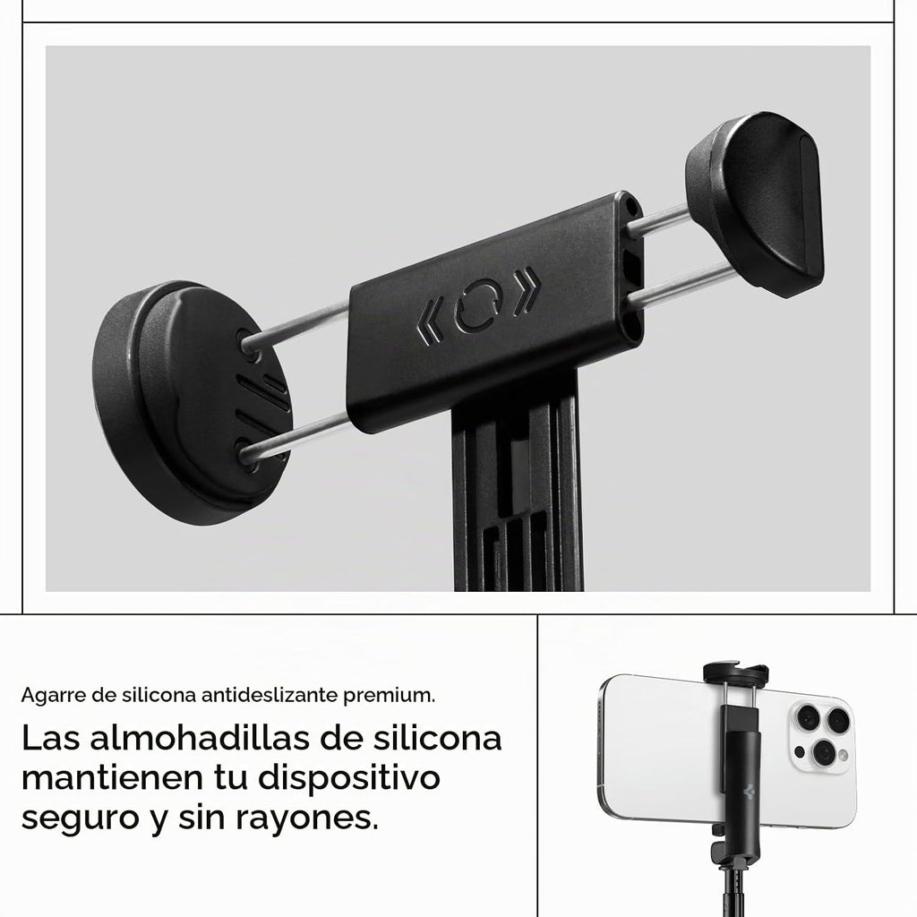 Spigen Soporte de trípode para selfie stick con control remoto