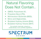 SpectrumNeeds®por NeuroNeeds – Apoyo nutricional integral con 33 ingredientes, Limón, 8.9 Ounce