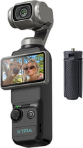 Xtra Muse con mini trípode combo, cámara de vlogging con videos CMOS de 1 pulgada