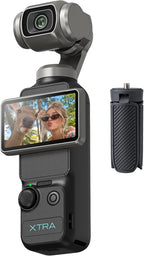 Xtra Muse con mini trípode combo, cámara de vlogging con videos CMOS de 1 pulgada