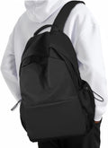 NEOREAL - Mochila para laptop para trabajo, universidad, viajes, Negro