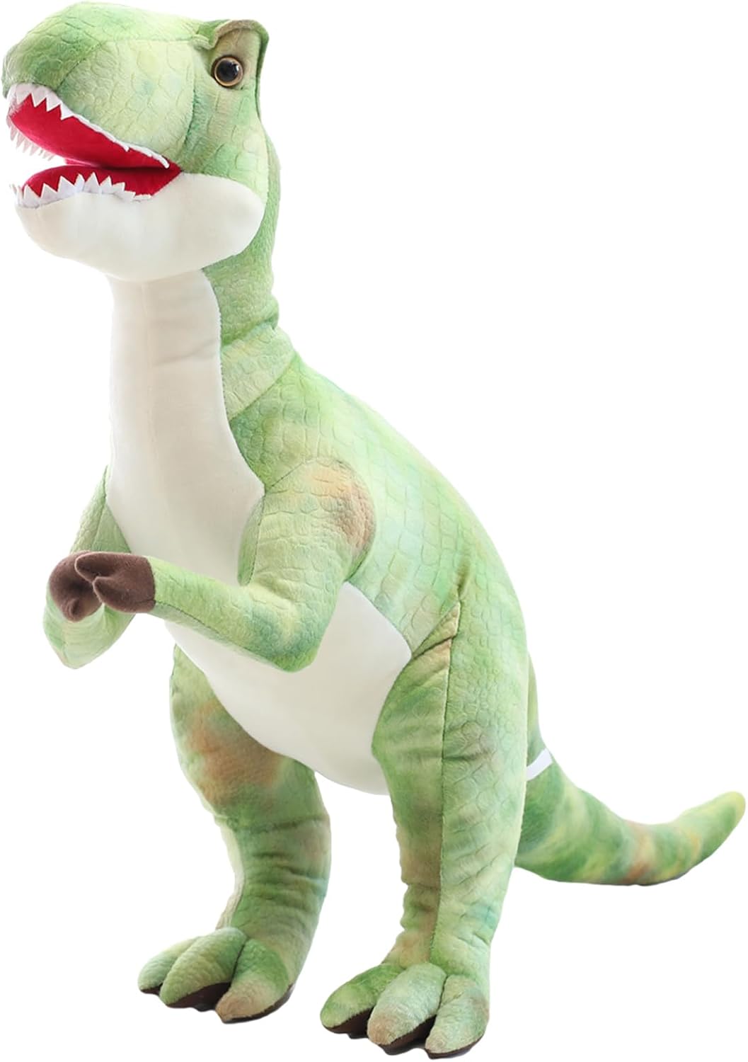 Levenkeness Peluche grande de T-Rex, dinosaurio tiranosaurio Rex gigante, juguetes de peluche, regalos para niños, Navidad, 31 pulgadas