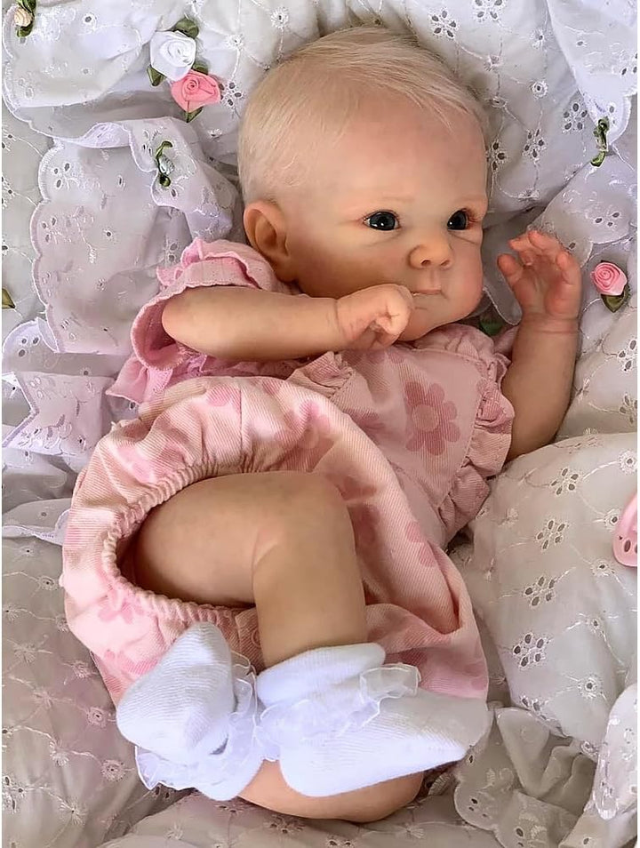 Anano Muñeca de vinilo de silicona de cuerpo completo de 18 pulgada...