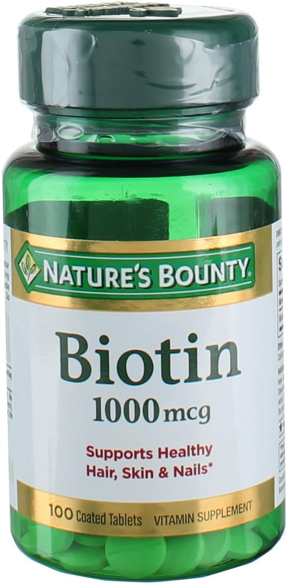 Nature's Bounty Energy Health Comprimidos recubiertos de biotin...