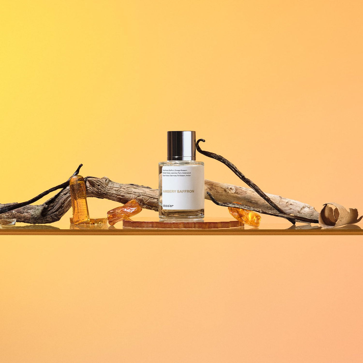 Dossier - Ámbar Sándalo 1.7 Fl Oz (50ml) - Eau de Parfum - Inspirad...