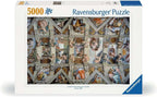 Ravensburger - Capilla Sixtina - Rompecabezas de 5000 piezas - Imágenes impresionantes - Hermoso e intrincado - Vista única de techo de 360 grados - Calidad premium - Rompecabezas para adultos