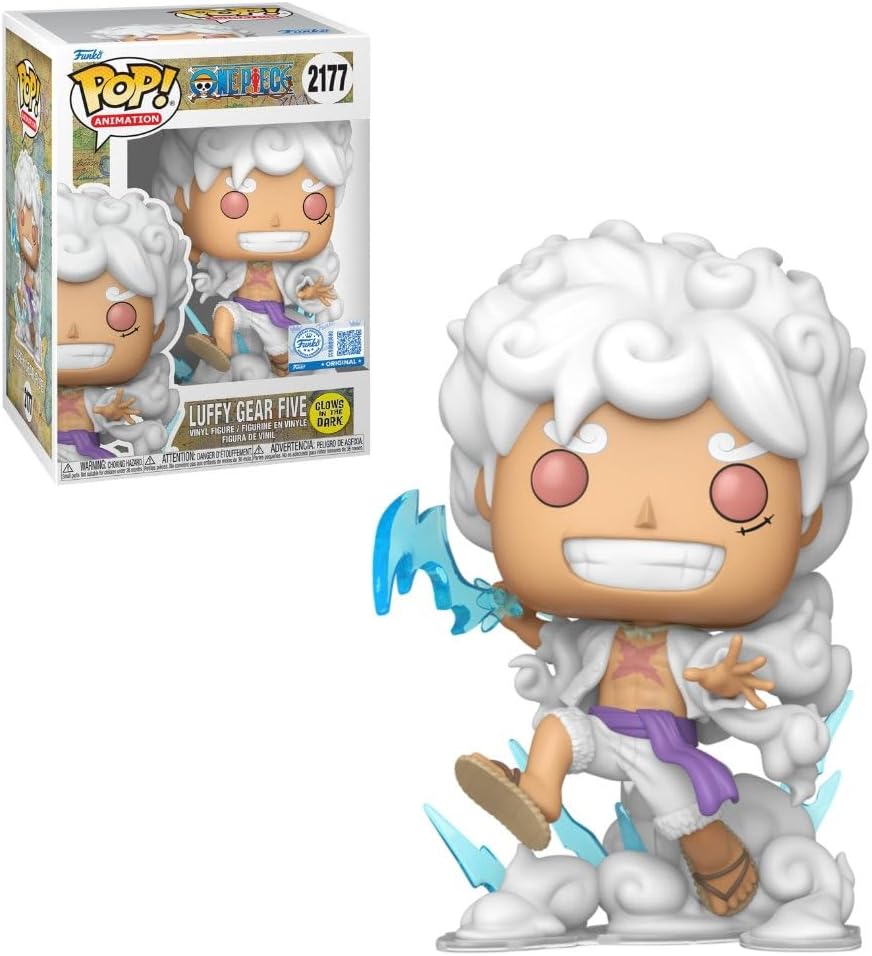 Funko Pop! Animation One Piece Luffy Gear Five #2177, figura de vin...
