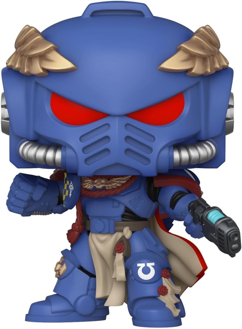 Funko POP! Juegos: Warhammer - Capitán Ultramarines