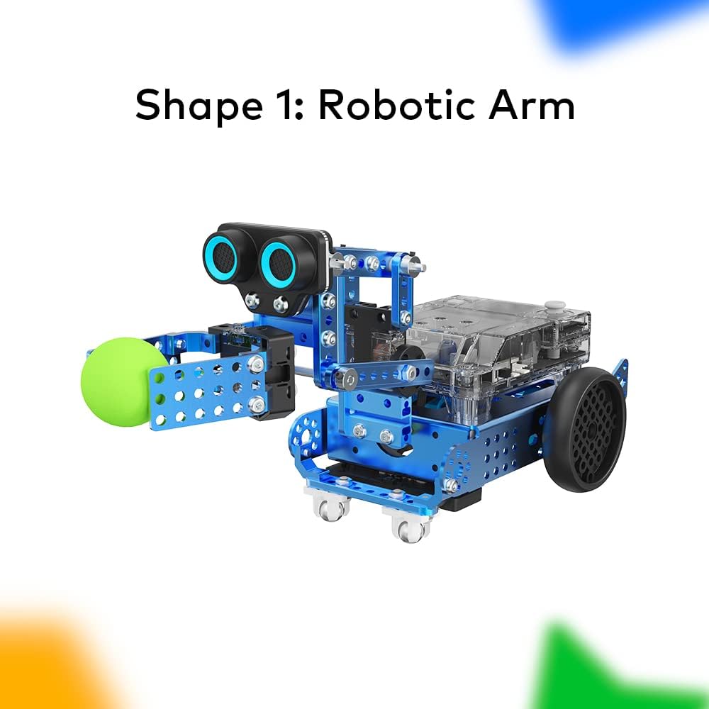 Makeblock Smart World Paquete de complementos 3 en 1 para mBot2 Juguete de robot programable en forma de coche