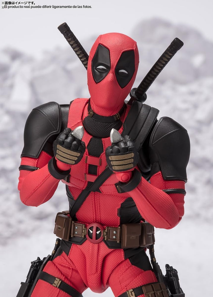TAMASHII NATIONS - Deadpool &amp; Wolverine - Deadpool, Figura de a...