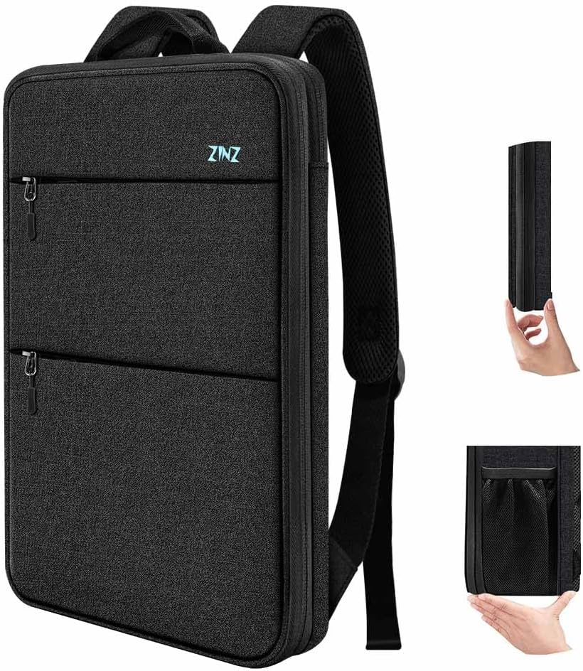 B04K01 - Mochila para portátil delgada y expandible de 15, 15,6 y 16