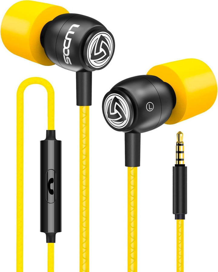 LUDOS Clamor \u2013 Auriculares con cable tipo in-ear, 5 años de ga...
