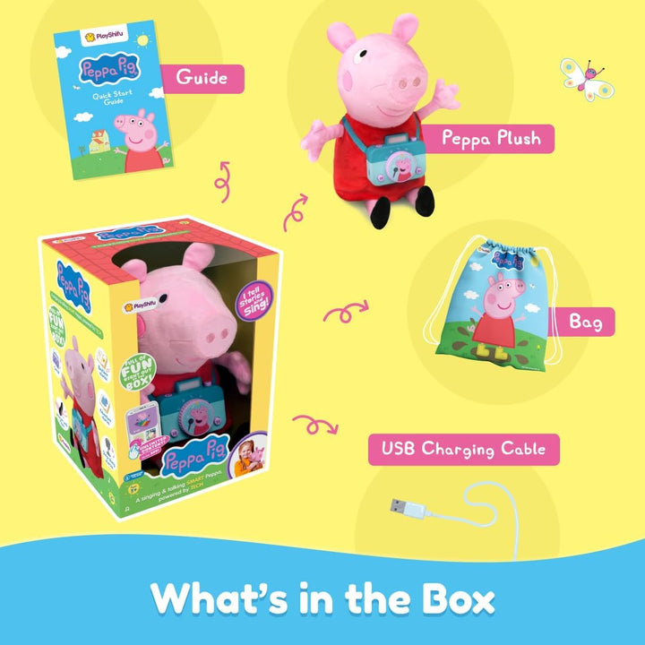 PlayShifu Peppa Pig Toy | ¡Regala una experiencia mágica de narraci...