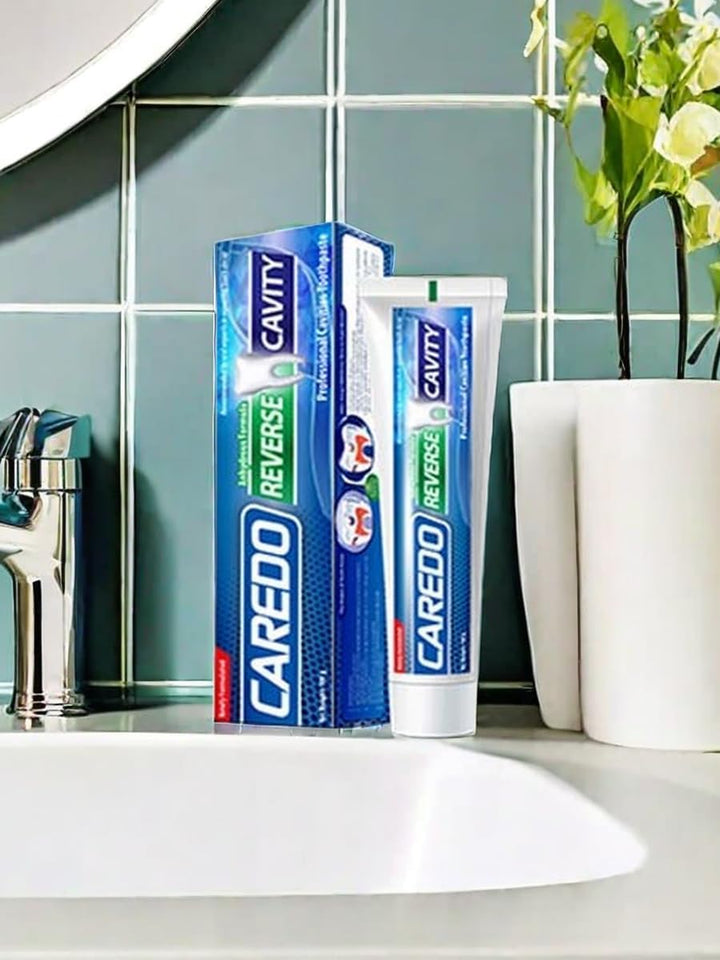 CAREDO Pasta de dientes para reparación de cavidades Cura las carie...