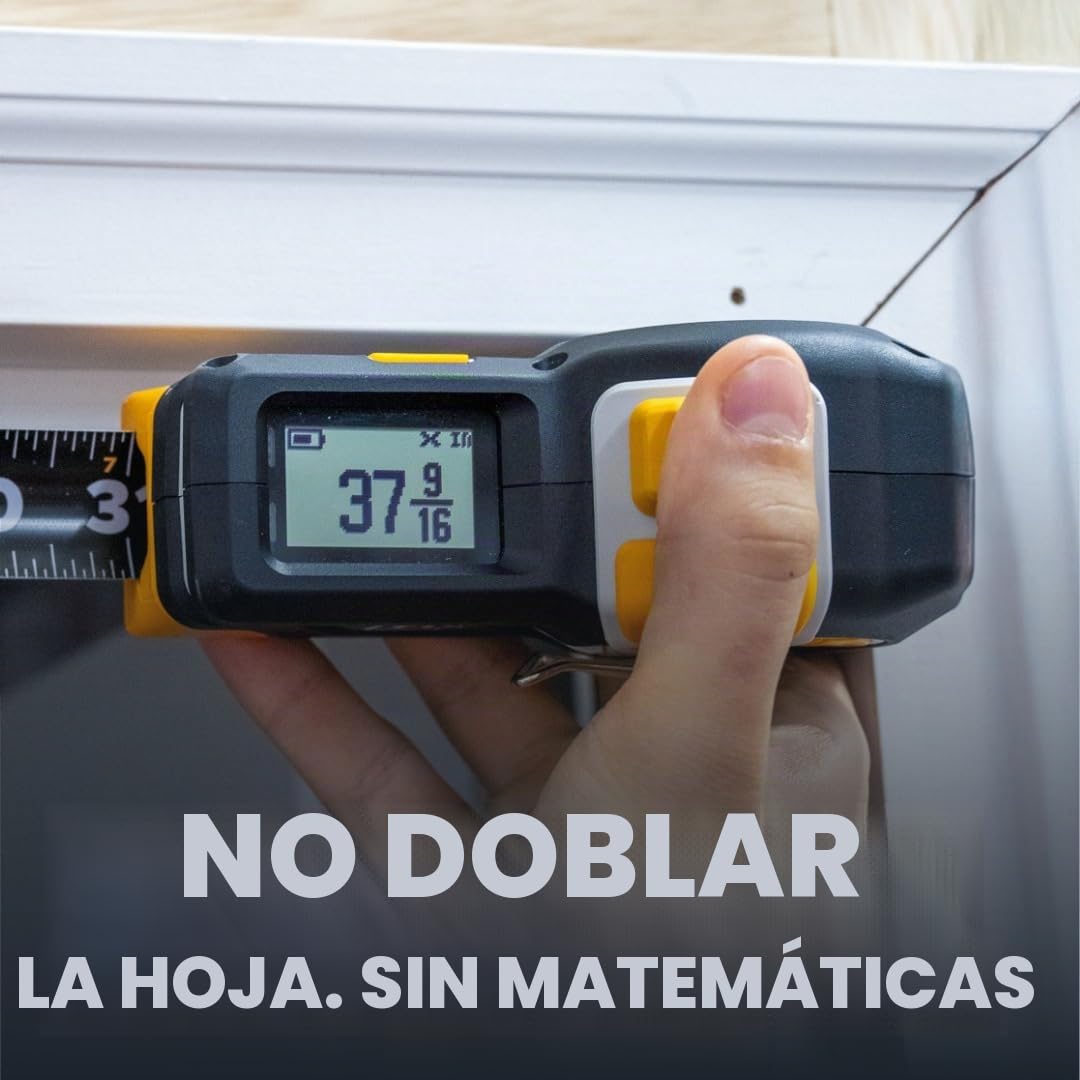 REEKON T1M Utility Cinta métrica digital de 16 pies para el sitio de