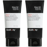 Anthony Gel de afeitado para pieles sensibles, crema de afeitar cal...