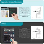 Calculadora solar DPEDUAI con almohadilla de escritura de 7.5 pulgadas