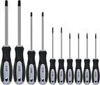 Juego de destornilladores hexagonales Allen (paquete de 10 unidades en tamaños SAE de precisión y estándar 0.035", .050", 1/16", 5/64", 3/32", 7/64", 1/8", 9/64", 5/32", 3/16") - Perfecto para autos RC, cuadricópteros y helicópteros