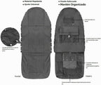 TIROL Fundas de asiento de lona resistentes para camiones
