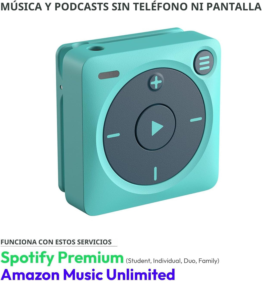 Mighty 3 Spotify y Amazon Music Player (edición 2026) - Portátil, s...