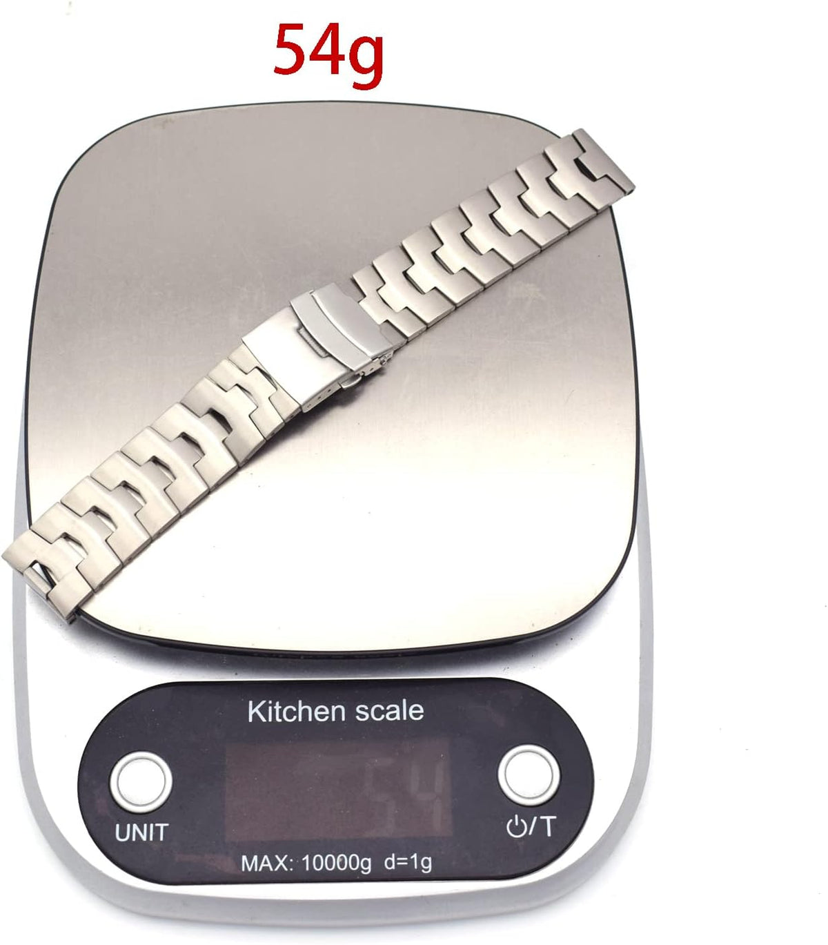 THEAGE Correa de reloj de titanio sólido para hombre y mujer, correas de reloj de titanio puro de 0.866 in