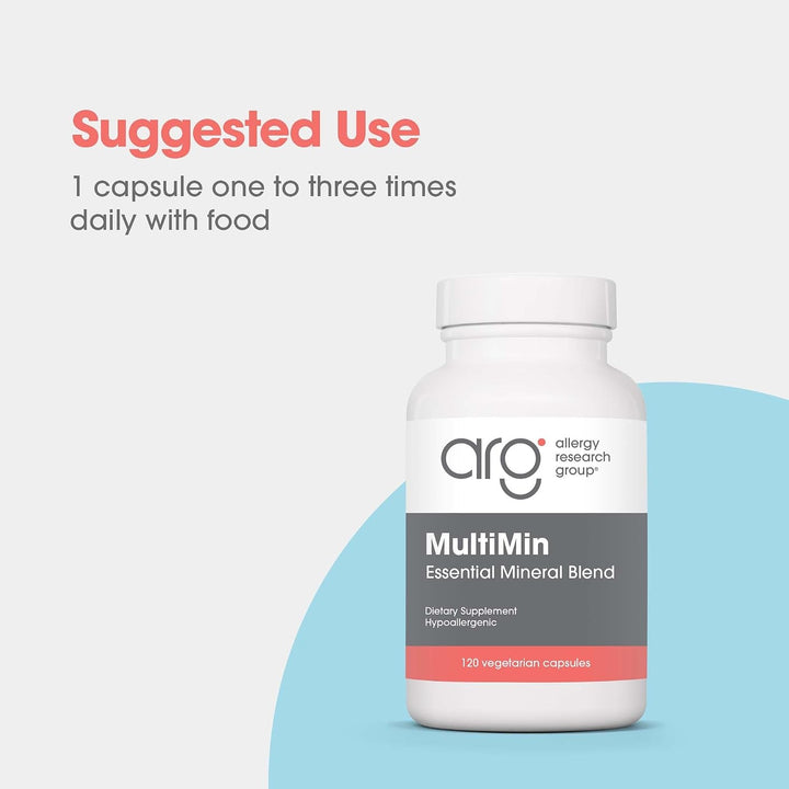 Allergy Research Group ARG MultiMin - Suplemento multimineral, mezc...