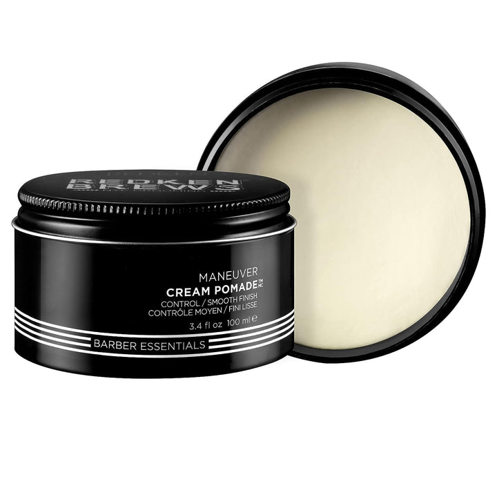Redken Brews Pomada en crema para hombres, proporciona una sujeción...