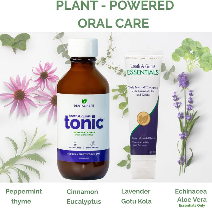Kit de inicio de encías saludables, tónico para dientes y encías +...