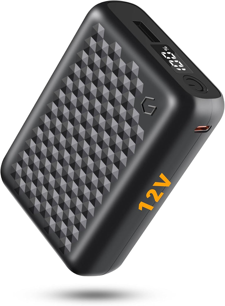 Genovega Banco de energía de 12 V, 18400 mAh, batería de carga rápi...