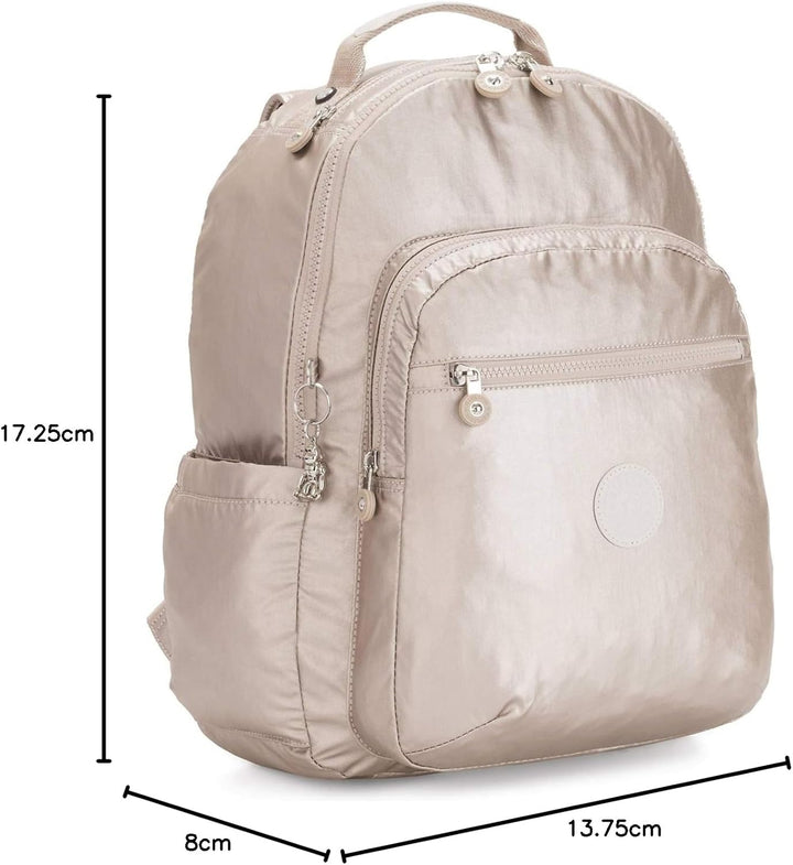 Kipling Seoul - Mochila para laptop de 15 pulgadas para mujer, dura...
