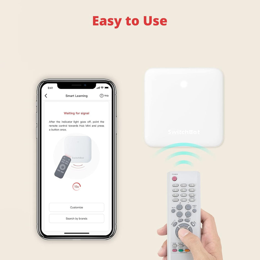 SwitchBot, hub USB, alimentado