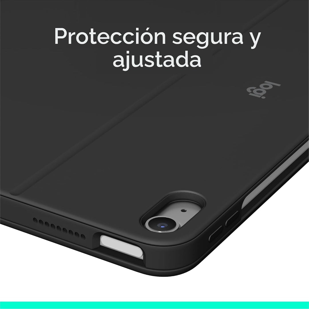 Logitech Combo Touch - Funda con teclado retroiluminado desmontable...