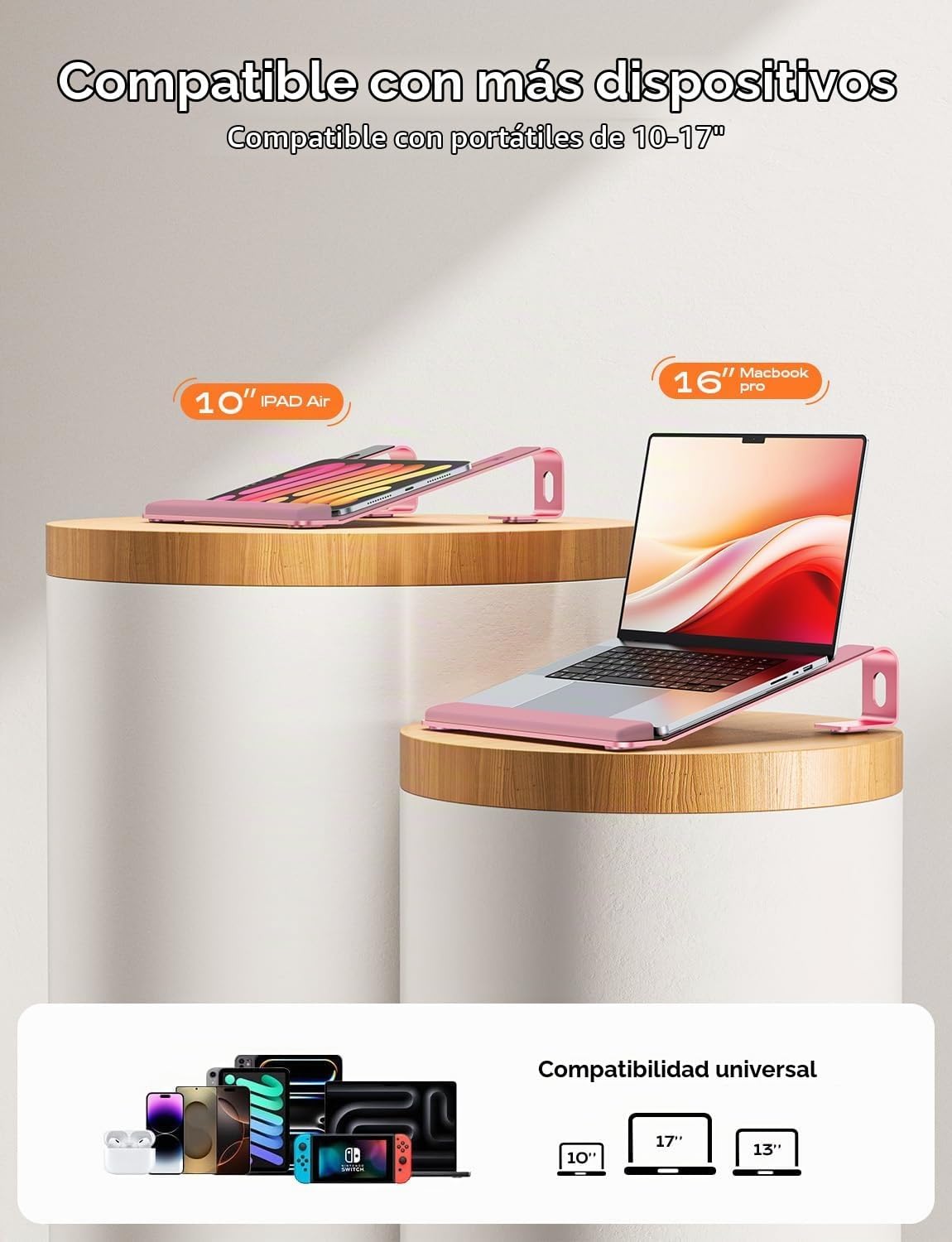LOXP Soporte para computadora portátil para escritorio, soporte par...