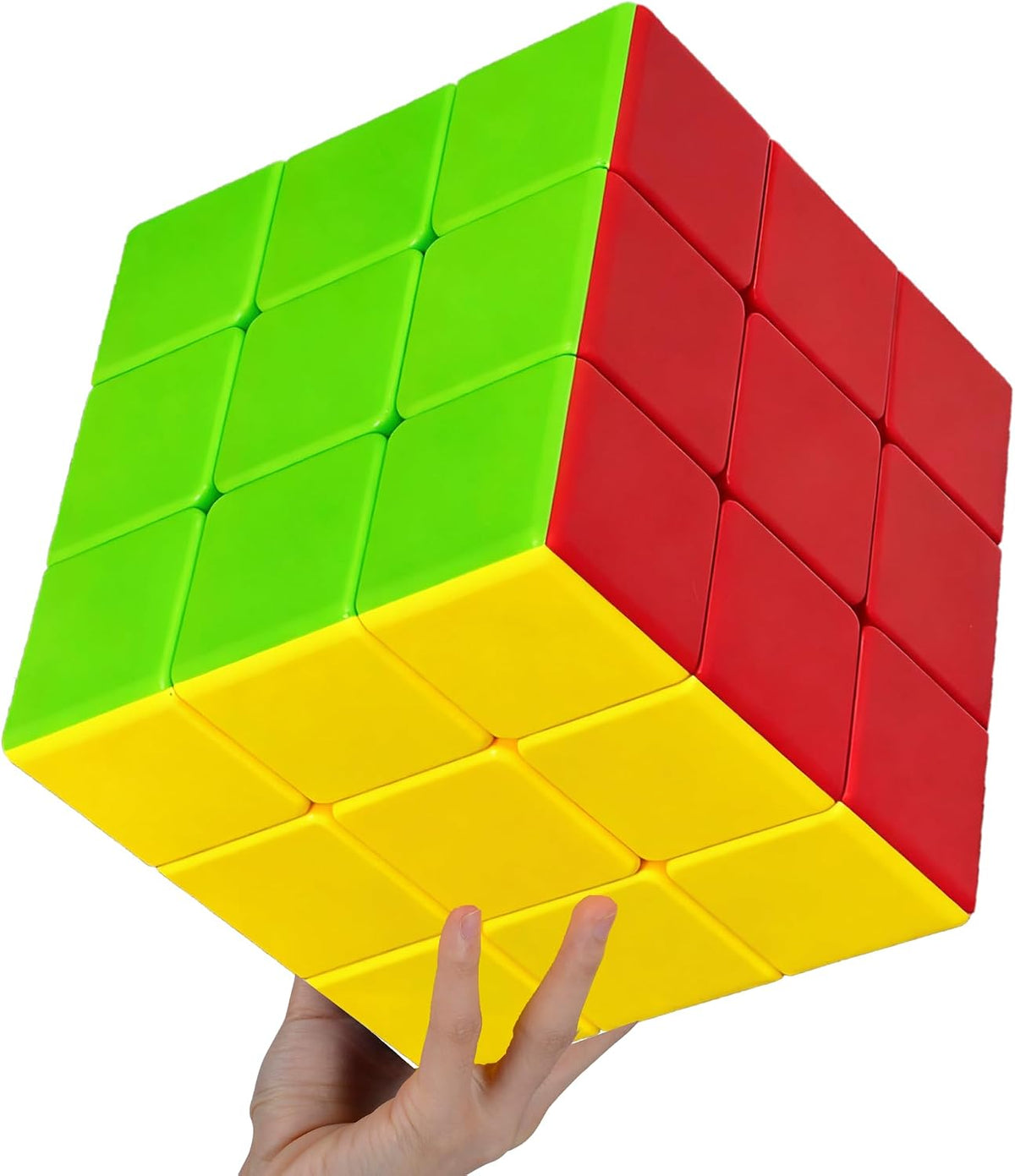 Big 3x3 Speed Cube Pro, Cubo 3x3 Grande Juguete Regalo para Niños Adultos Rompecabezas Mental