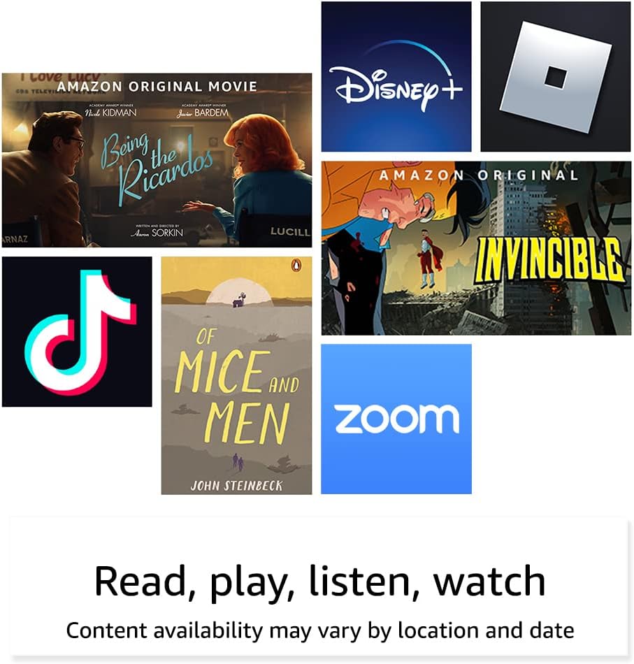 Tablet Amazon Fire 7 como nueva Pantalla de 7 para ver y
