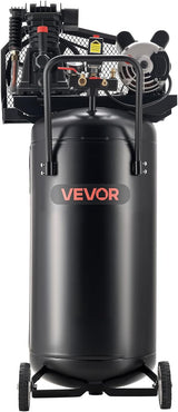VEVOR Compresor de aire de 30 galones, 2HP 5.3SCFM a 90PSI, tanque...