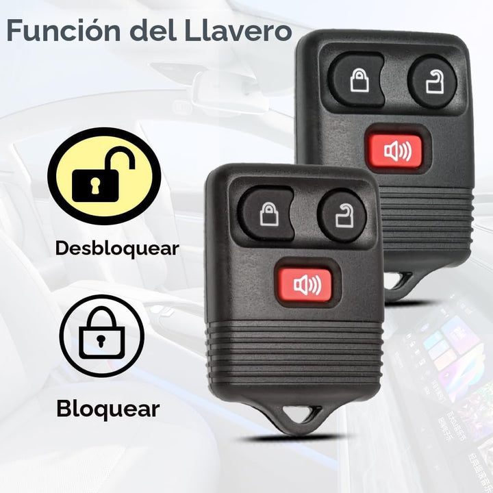 SUPALAND Llavero de entrada sin llave Compatible con Ford