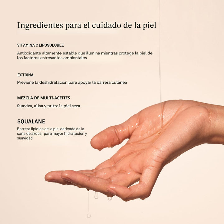 CYKLAR Aceite corporal con vitamina C para mujeres y hombres. Suero...