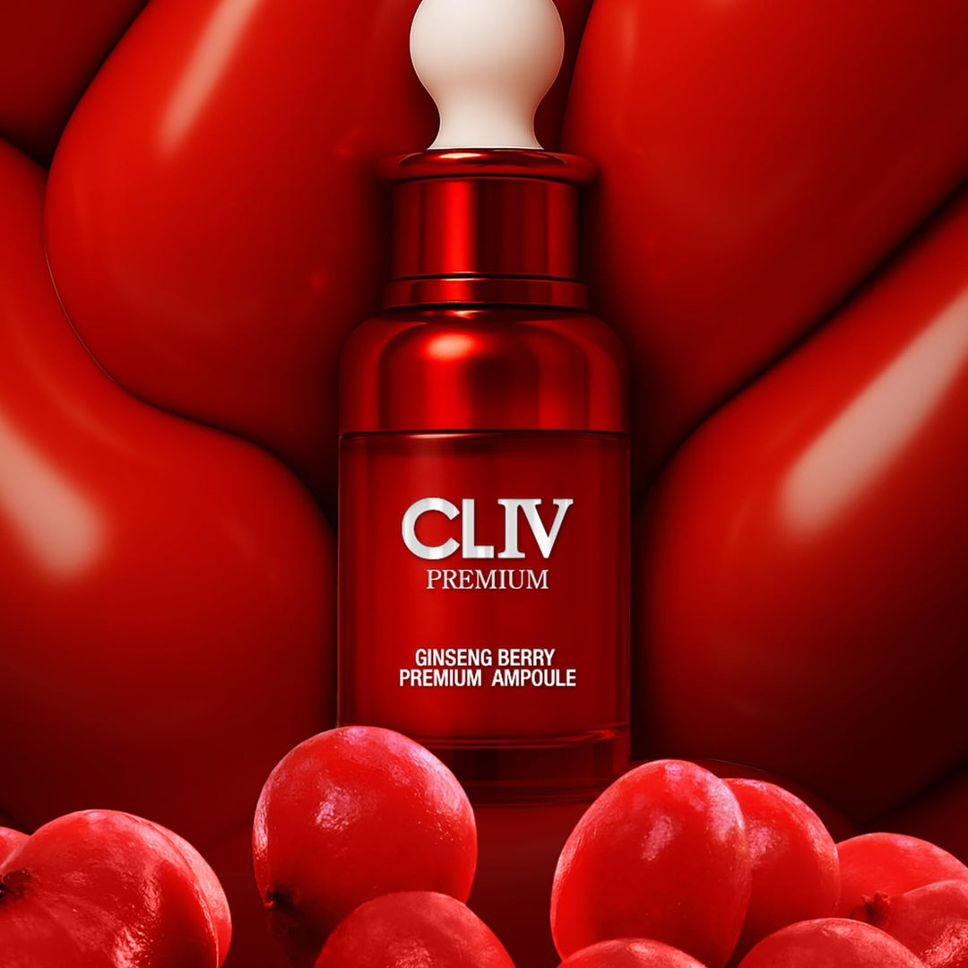 CLIV Ampolla Premium de Bayas de Ginseng, Ampolla Facial Nutritiva...