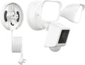 WYZE Floodlight Camera v2 con montaje enchufable, cámara de seguridad 2K HD para exteriores, visión nocturna a color, activada por movimiento, caja eléctrica con cable de alimentación resistente a la