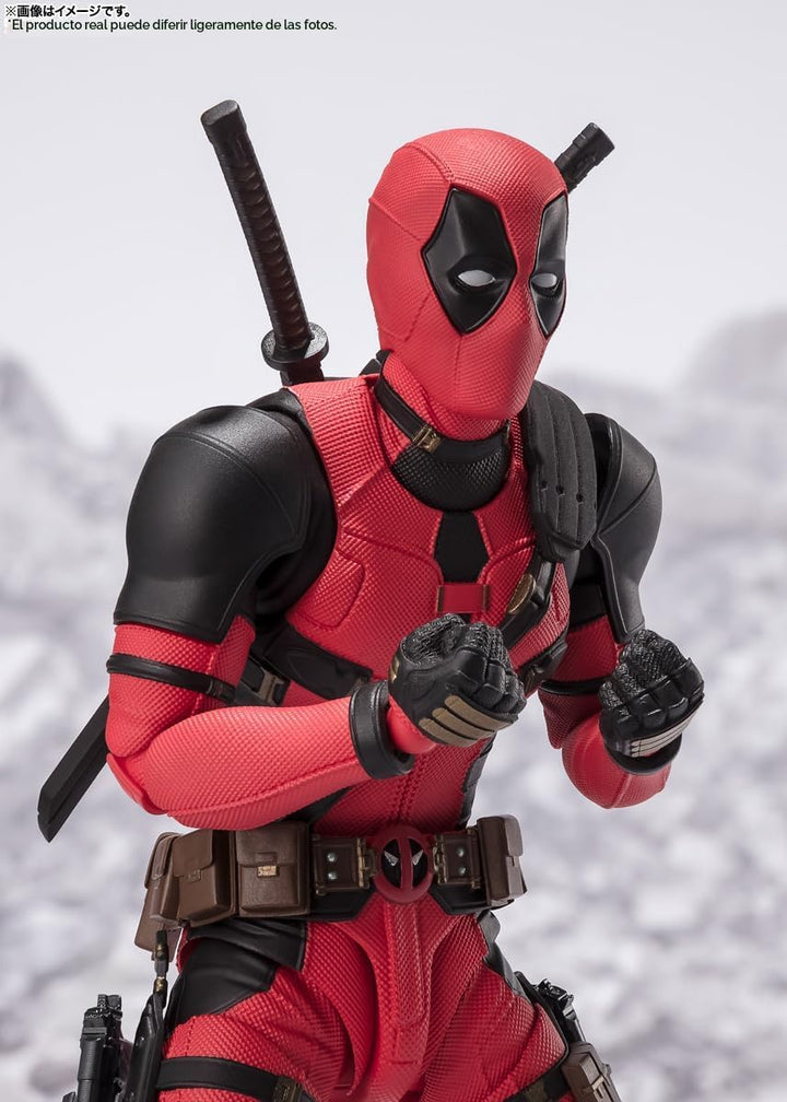TAMASHII NATIONS - Deadpool &amp; Wolverine - Deadpool, Figura de a...