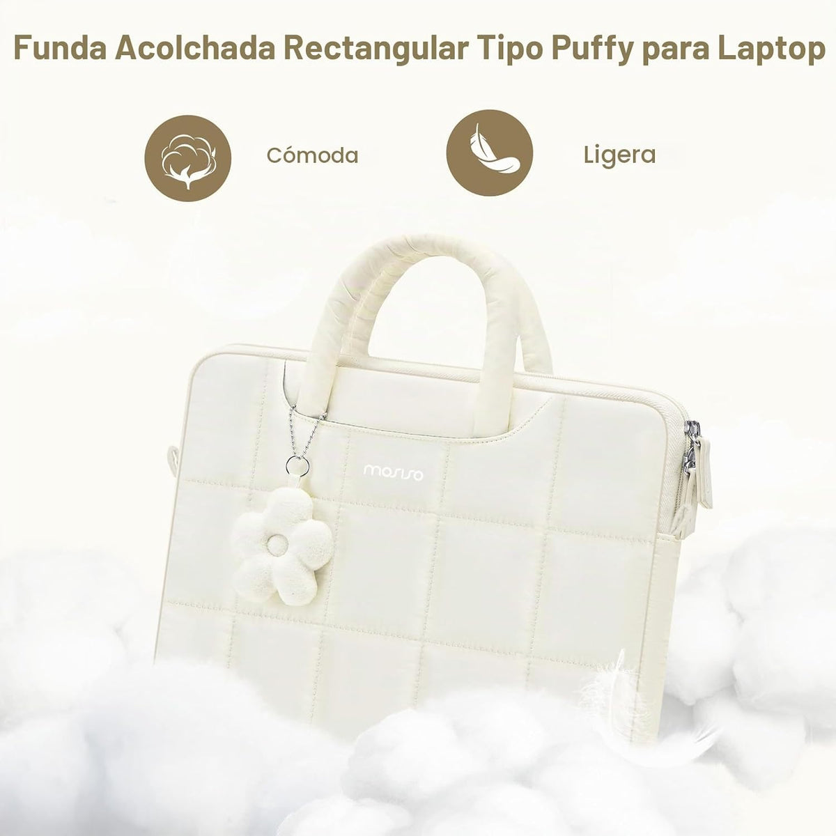 MOSISO Bolsa para laptop de 16 pulgadas, 15-15.6 pulgadas, funda ac...