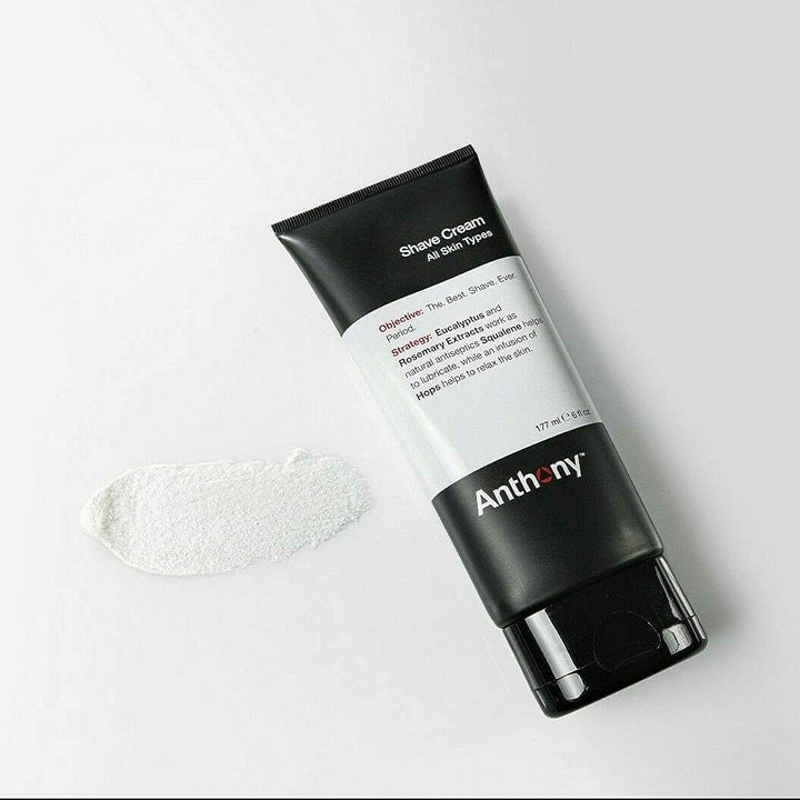 Anthony Crema de afeitar para hombre para pieles sensibles: extract...