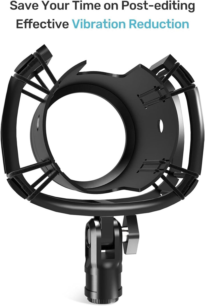 Etour Construido a medida para Blue Yeti Soporte de choque con filt...