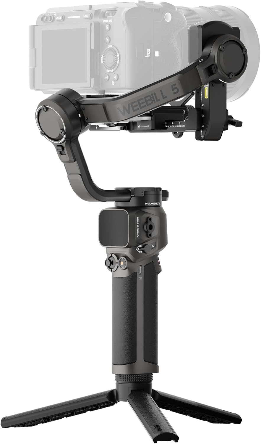 ZHIYUN Weebill 5, cámara estabilizadora cardán, pantalla táctil de 1.8", carga útil de 6.6 lbs