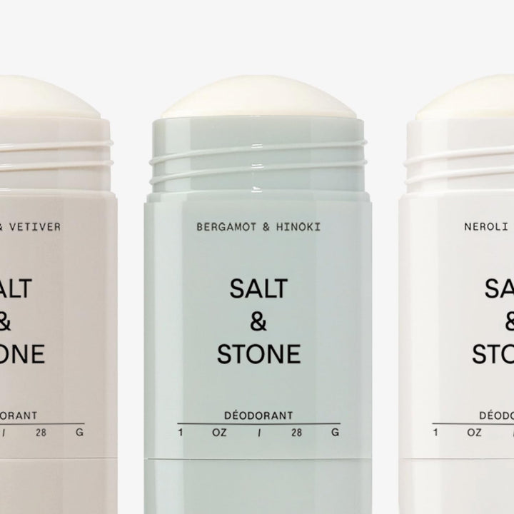 SALT &amp; STONE Desodorante sin aluminio | Protección extra fuerte...