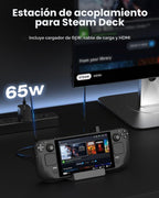 Base para cubierta de vapor, paquete de accesorios todo en uno para Steam